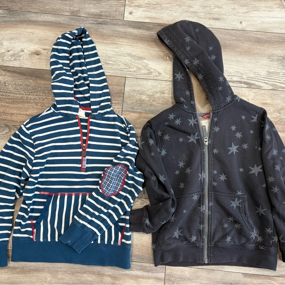 Matilda Jane Blue and Hannah Anderson Gray Sweatshirts & Hoodies size 130